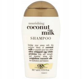OGX Nourishing + Coconut Milk Shampoo nawilżający szampon z mleczkiem kokosowym 88.7ml