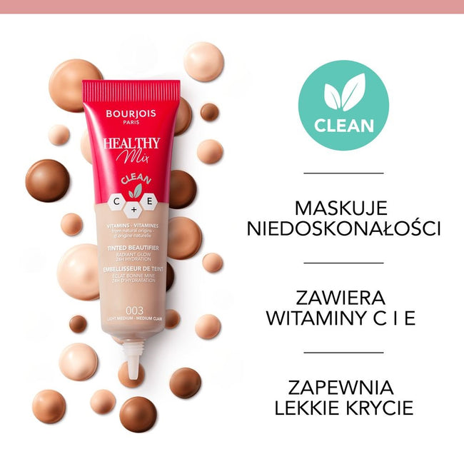 Bourjois Healthy Mix Tinted Beautifier nawilżający krem tonujący 001 Fair 30ml