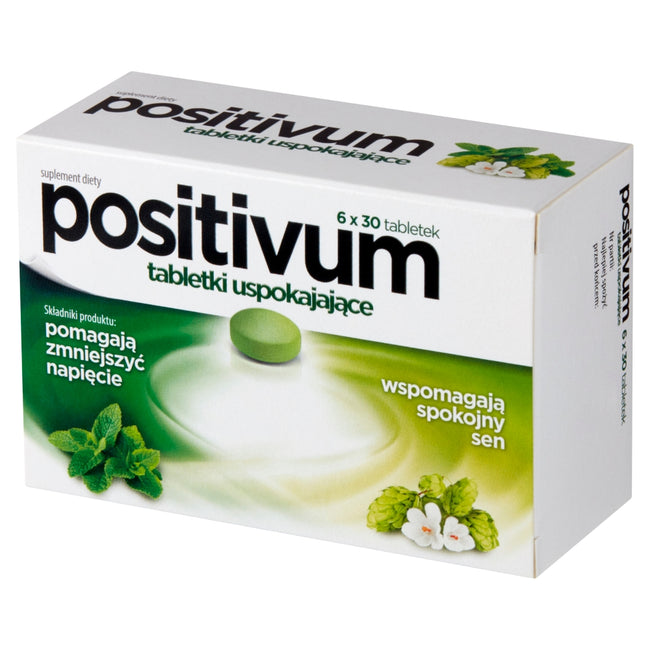 Positivum Tabletki uspokajające suplement diety 180 tabletek