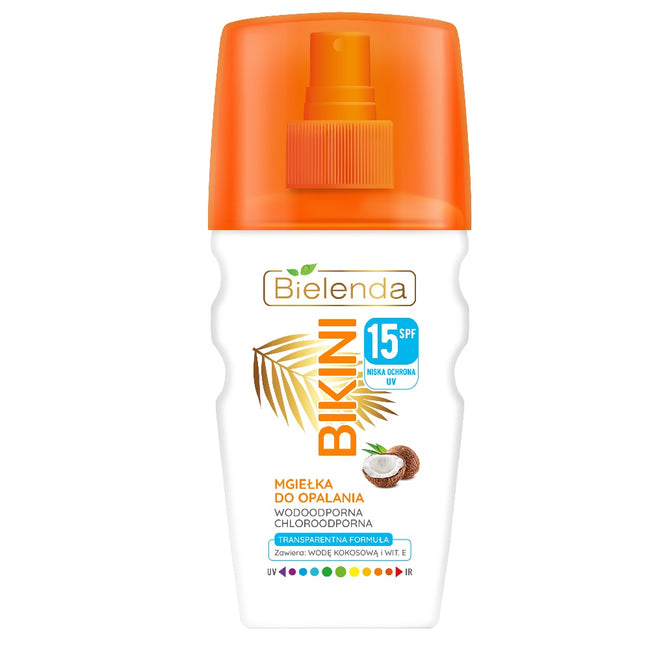 Bielenda Bikini kokosowa mgiełka do opalania SPF15 150ml