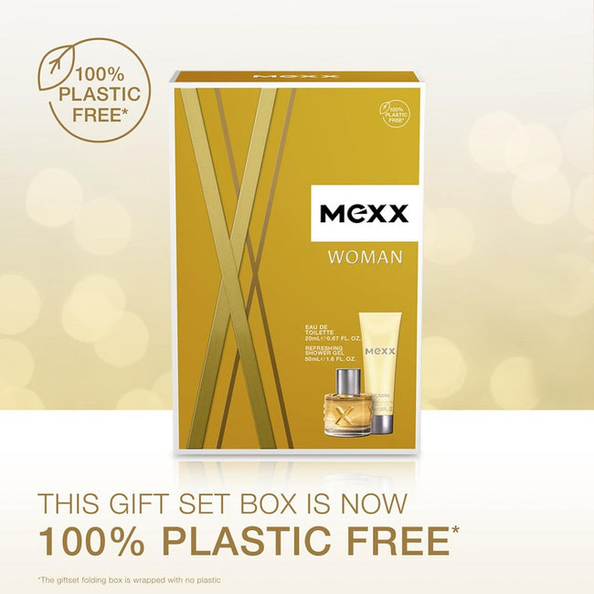Mexx Woman zestaw woda toaletowa spray 20ml + żel pod prysznic 50ml