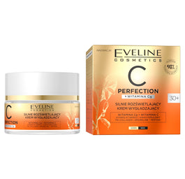 Eveline Cosmetics C-Perfection silnie rozświetlający krem wygładzający 30+ 50ml
