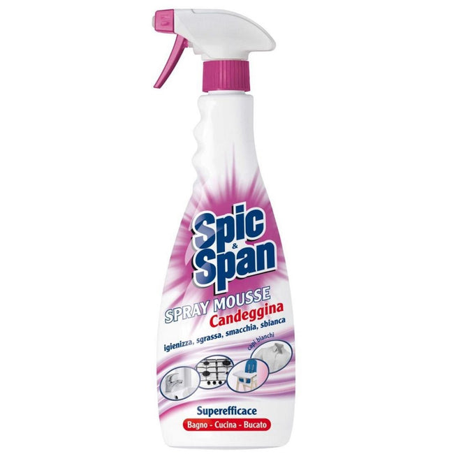 Spic&Span Pianka z wybielaczem w sprayu 750ml