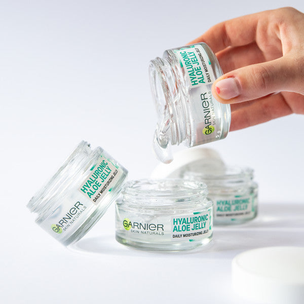 Garnier Hyaluronic Aloe Jelly lekki żel nawilżający do skóry normalnej i mieszanej 50ml