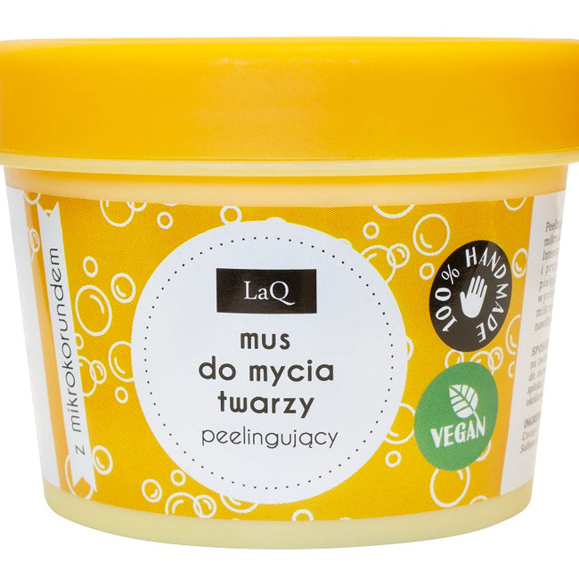 LaQ Mus do mycia twarzy peelingujący z mikrokorundem 100ml