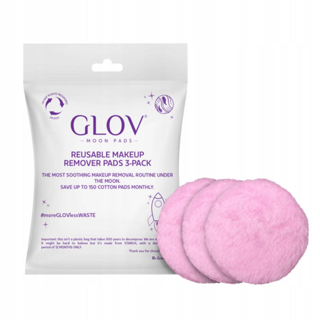 Glov Moon Pads Reusable Makeup Remover płatki do zmywania makijażu 3szt