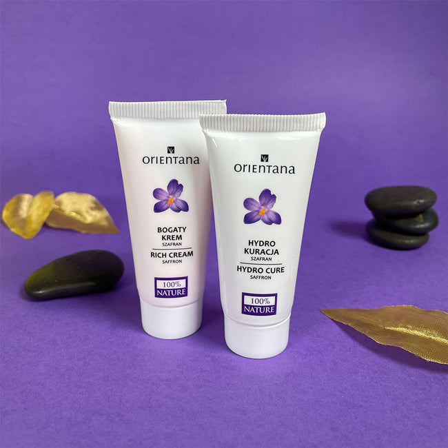 ORIENTANA Bio Ajurveda bogaty krem z szafranem 30g