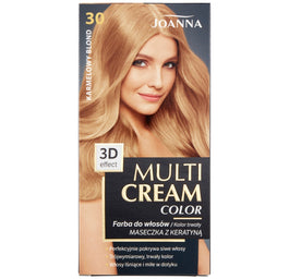 Joanna Multi Cream Color farba do włosów 30 Karmelowy Blond