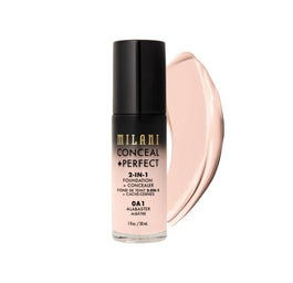 Milani Conceal + Perfect 2-in-1 Foundation + Concealer kryjący podkład do twarzy 0A1 Alabaster 30ml