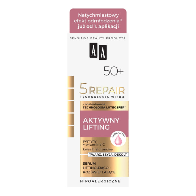 AA Technologia Wieku 5Repair 50+ serum liftingująco-rozświetlające 35ml
