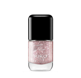 KIKO Milano Smart Nail Lacquer Biodegradable Glitter Edition szybkoschnący lakier do paznokci z biodegradowalnym brokatem 314 Red Cherry 7ml