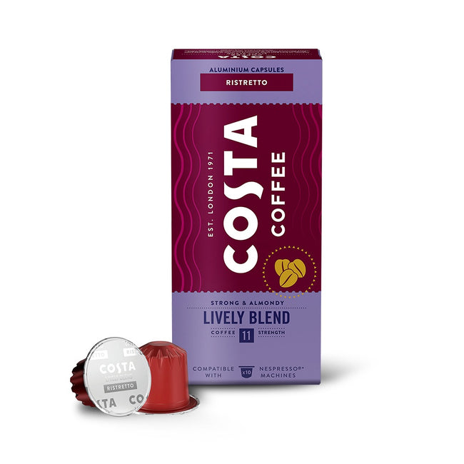 COSTA COFFEE The Lively Blend Ristretto kawa w kapsułkach 10szt.