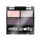 Miss Sporty Studio Colour Quattro Eye Shadow poczwórne cienie do powiek 402 Smoky Green Eyes 5g