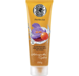 Perfecta Planet Essence ajurwedyjski peeling myjący do ciała Ashwagandha i Szafran 250ml