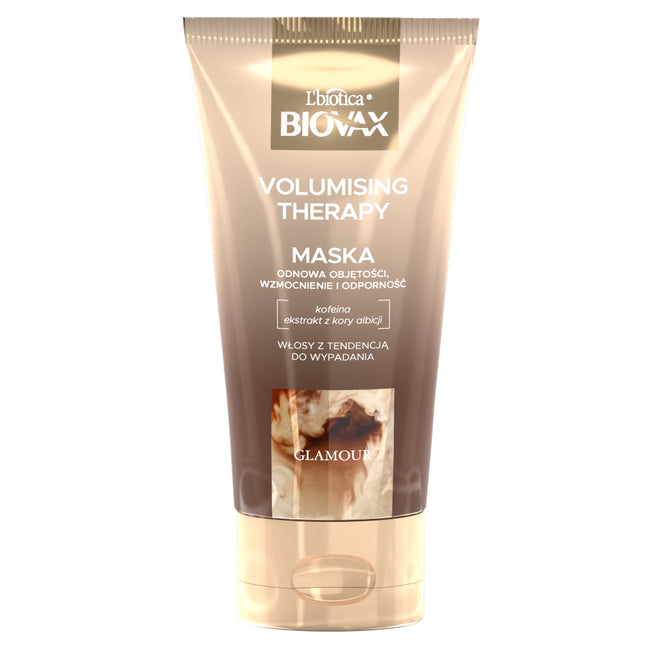 BIOVAX Glamour Volumising Therapy maska do włosów z kofeiną 150ml