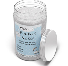 Nacomi Pure Dead Sea Salt sól do kąpieli z minerałami Morza Martwego 1400g