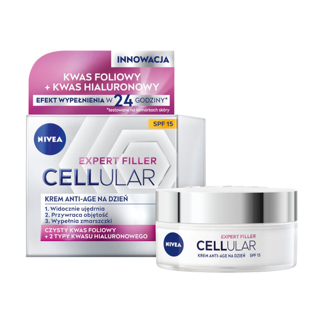 Nivea Cellular Expert Filler SPF15 krem anti-age na dzień 50ml