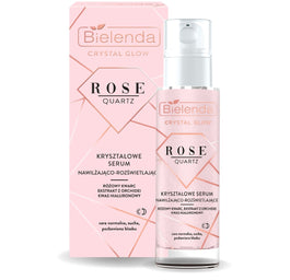 Bielenda Crystal Glow Rose Quartz kryształowe serum nawilżająco-rozświetlające 30ml