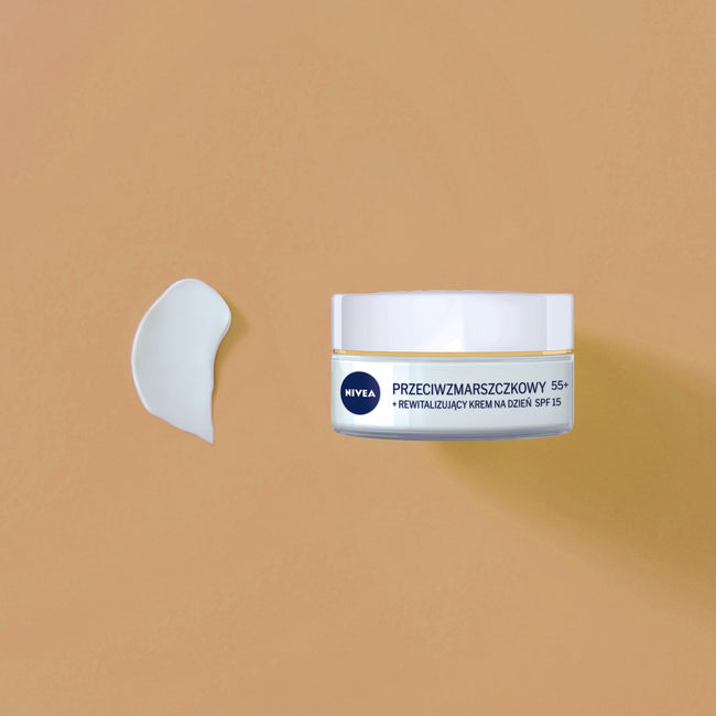 Nivea Zestaw Przeciwzmarszczkowy+Rewitalizujący krem na dzień 55+ 50ml + krem na noc 55+ 50ml