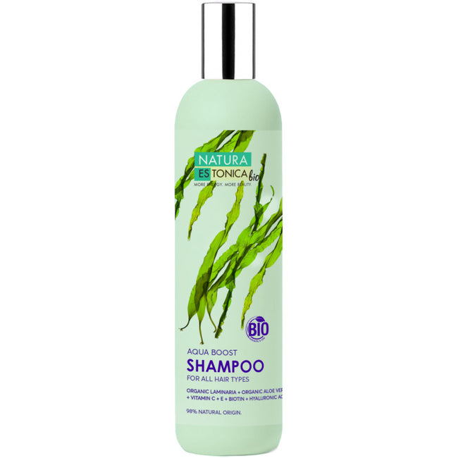 Natura Estonica Aqua Boost Shampoo nawilżający szampon do włosów 400ml