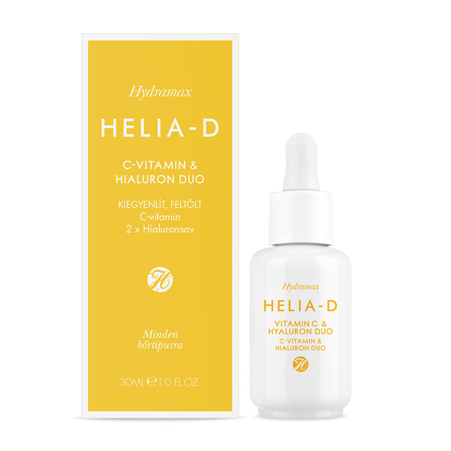 Helia-D Hydramax C-Vitamin & Hialuron Duo serum do twarzy z witaminą C i kwasem hialuronowym 30ml