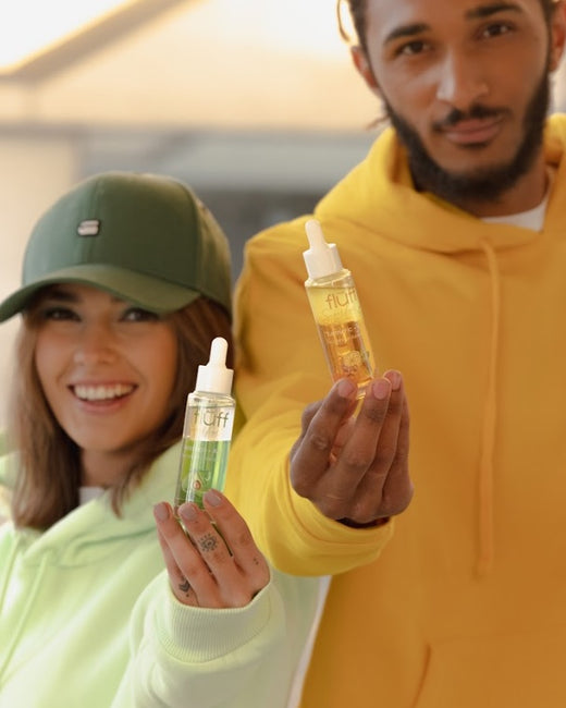 Fluff Two-Phase Face Serum booster dwufazowy do twarzy Aloes i Awokado 40ml