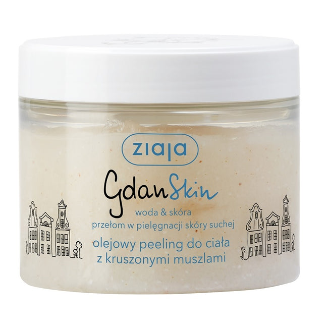 Ziaja GdanSkin olejowy peeling do ciała z kruszonymi muszlami 300ml