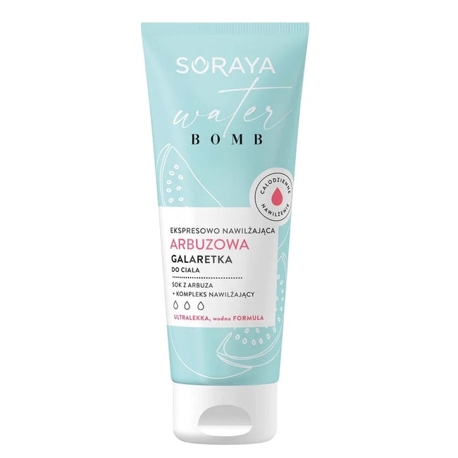 Soraya Water Bomb ekspresowo nawilżająca galaretka do ciała Arbuz 200ml