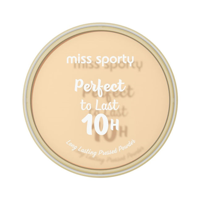 Miss Sporty Perfect To Last 10H matujący puder do twarzy 050 Transparent 9g