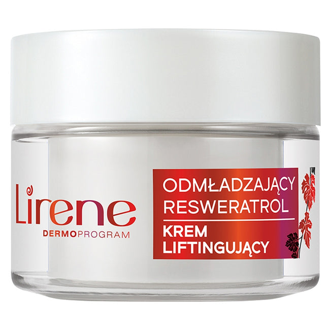 Lirene Odmładzający Resweratrol 50+ krem liftingujący na dzień i noc 50ml