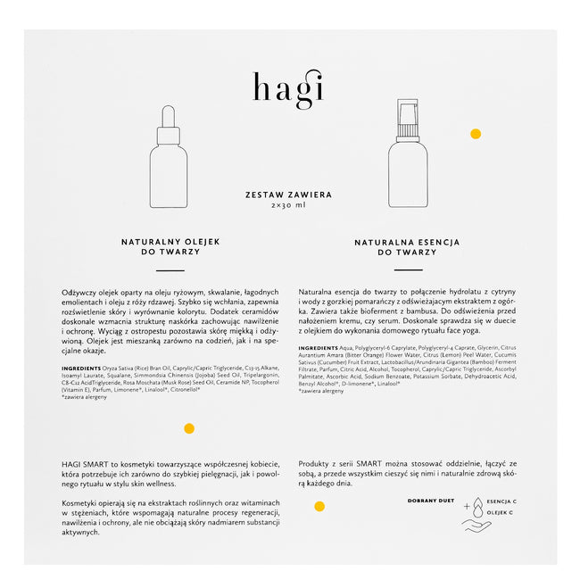 Hagi Smart C zestaw olejek 30ml + esencja 30ml