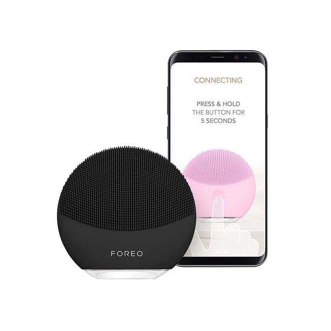 Foreo Luna Mini 3 szczoteczka soniczna do oczyszczania twarzy z efektem masującym Midnight