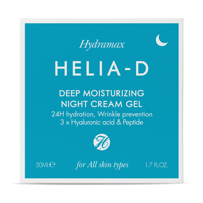 Helia-D Hydramax Deep Moisturizing Night Cream Gel głęboko nawilżający krem-żel na noc 50ml