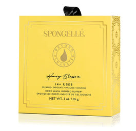 Spongelle Boxed Flower gąbka nasączona mydłem do mycia ciała Honey Blossom