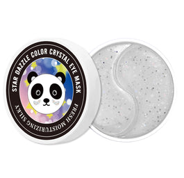 SersanLove Star kolagenowe płatki pod oczy z kwasem hialuronowym i naturalnymi ekstraktami Colorful Panda 60szt,