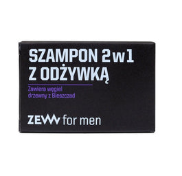 Zew For Men Szampon 2w1 z odżywką z węglem drzewnym z Bieszczad 85ml