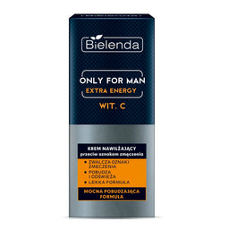 Bielenda Only For Man Extra Energy nawilżający krem przeciw oznakom zmęczenia 50ml