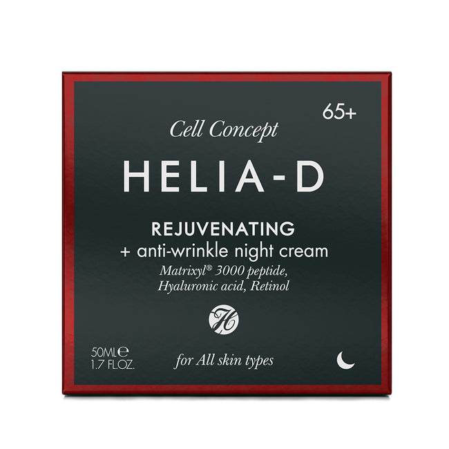 Helia-D Cell Concept Rejuvenating + Anti-wrinkle Night Cream 65+ przeciwzmarszczkowy krem na noc 50ml