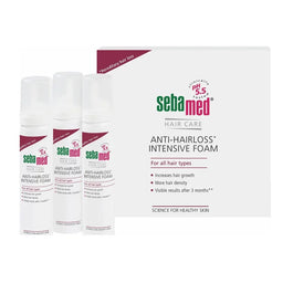 Sebamed Anti-Hairloss Intensive Foam pianka przeciw wypadaniu włosów 3x70ml