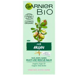 Garnier Bio Rich Argan Face Body Hands Multi-Use Rescue Balm multifunkcyjny krem regenerujący do skóry twarzy ciała i dłoni 50ml