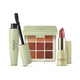 KIKO Milano Green Me Make Up Set zestaw paleta 9 cieni do powiek 102 9g + tusz zapewniający ekstremalny efekt objętości 11ml + matowa pomadka do ust 102 4g