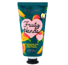 Vollare Fruity Hands odżywczo-ochronny krem do rąk Mango i Aloes 50ml