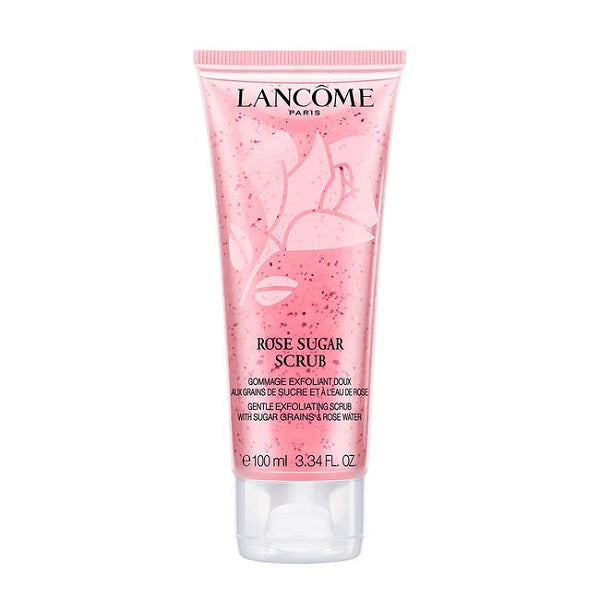 Lancome Rose Sugar Scrub delikatnie złuszczający scrub Sugar Grains & Rose Water 100ml