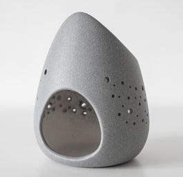 Flagolie Kominek do aromaterapii Kropla Szara