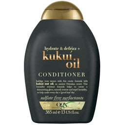 OGX Hydrate & Defrizz + Kukui Oil Conditioner odżywka nawilżająca z olejkiem z orzechów kukui 385ml