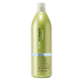 Inebrya Ice Cream Balance Shampoo szampon regulujący sebum do włosów przetłuszczających się 1000ml