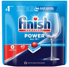 Finish Power All in 1 tabletki do zmywarki Fresh 40szt