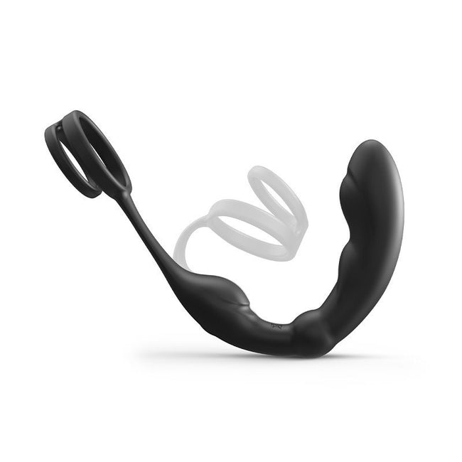 Marc Dorcel P-Ring masażer prostaty z podwójnym pierścieniem na penisa