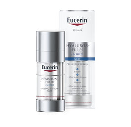 Eucerin Hyaluron-Filler + 3x Effect peelingujące serum na noc 30ml