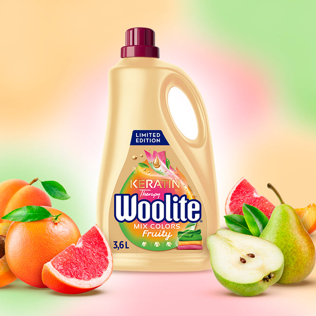 Woolite Keratin Therapy Fruity płyn do prania do kolorów 3,6l